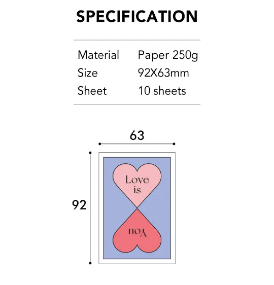 Paperian Kind Message Card Set (10 Cards) 4 Paperian Kind Message Card Set (10 Cards) - Image 4