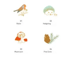 Paperian Letter Set - Forest -Stationery Sale Shop paperian letter set forest animals