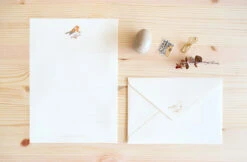 Paperian Letter Set - Forest -Stationery Sale Shop paperian letter set forest robin
