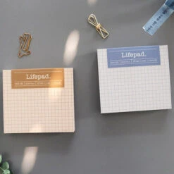 Paperian Lifepad Mini Memopad -Stationery Sale Shop paperian lifepad mini memopad grid