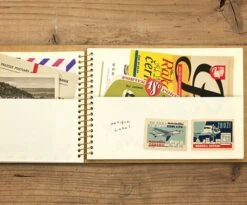 TRAVELER'S Company Spiral Ring Notebook [B6 Paper Pocket] -Stationery Sale Shop paperpocket b6 7