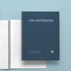 Iconic Basic Notebook [Lined] -Stationery Sale Shop peacock blue