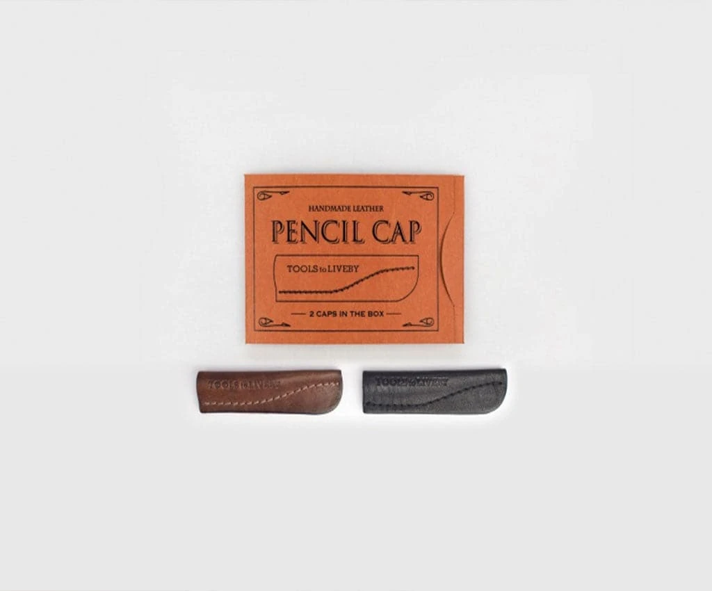 Tools To Live By Leather Pencil Caps 1 Tools To Live By Leather Pencil Caps