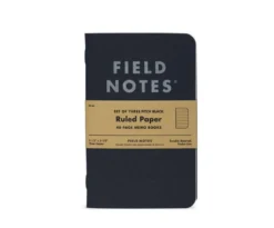 Field Notes 'Pitch Black' Memo Book A6 [3 Pack] -Stationery Sale Shop pitchblack3 1 2 74815f46 c1e8 4e22 9871 1b02d64d025b