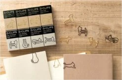 Midori D-Clips Mini -- Stretching Cat Paperclips -Stationery Sale Shop prdct img dclips minibox 1 1