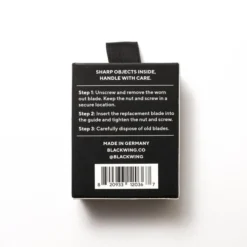 Blackwing One-Step Sharpener Replacement Blades (Set Of 3) 9 Blackwing One-Step Sharpener Replacement Blades (Set Of 3) -Stationery Sale Shop replacement blades 2 700x 387d0565 d439 40a3 bd56 4240a06309d3