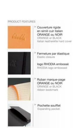 Rhodia Webnotebook A6 -- Black : Blank -Stationery Sale Shop rhodia5 1 1 1 1 1 1 1