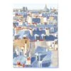 Quartier Libre Papier Notebook (A5, Lined) - Toits De Paris