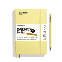 LEUCHTTURM1917 Sketchnote Journal -Stationery Sale Shop sketchnote journal medium a5 vanilla english