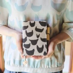 Hobonichi 2024 A6 Planner Cover [Minä Perhonen: Anone-anone Black] -Stationery Sale Shop slide 01 15 49b10ccc cd4a 46e9 b08d 59fd39581de1