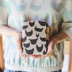 Hobonichi 2024 A5 Planner Cover [Minä Perhonen: Anone-anone Black] -Stationery Sale Shop slide 01 15 6332eb60 c3f0 4382 9ba3 1a7da43ff4c7