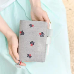 Hobonichi 2024 A5 Planner Cover [Minä Perhonen: Light Berry Green] -Stationery Sale Shop slide 01 16 906644cd 0ac4 425d 809c 8ec659284993