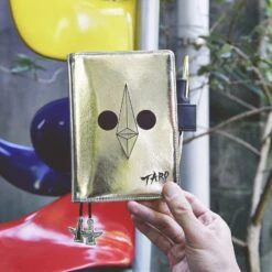 Hobonichi 2024 A6 Planner Cover [Taro Okamoto: Golden Mask] -Stationery Sale Shop slide 01 8