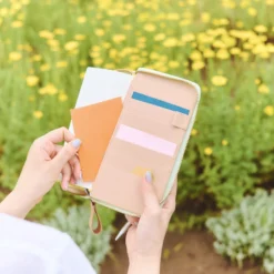 Hobonichi 2024 Weeks Cover [Liberty Fabrics: Hollyhocks Orange] -Stationery Sale Shop slide 02 78