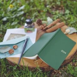 Hobonichi Weeks Japanese Edition April 2024 Start [Smooth: Forest Green] -Stationery Sale Shop slide 03 52
