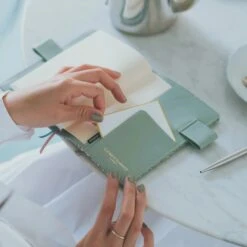 Hobonichi 2024 A6 Planner Cover [Laurent Garigue: Twinkle Tweed] -Stationery Sale Shop slide 05 4