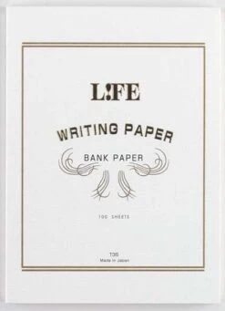 Life 'Bank' Writing Paper [100 Sheets]
