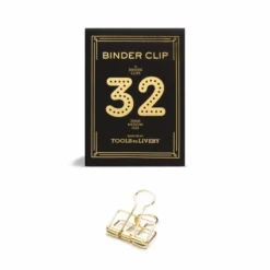 Tools To Live By Paper Clips [32mm] -Stationery Sale Shop ttlb 32mm clip gold 98c959db 2282 4fa7 b092 5372286443ce