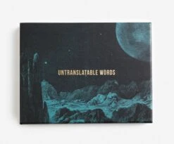 The School Of Life 'Untranslatable Words' Card Set