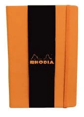 Rhodia Webnotebook A6 -- Orange : Plain