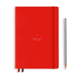 Leuchtturm1917 Notebook Bauhaus Edition [A5 Hardcover] -Stationery Sale Shop web bh medium rot ohne banderole