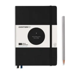 Leuchtturm1917 Notebook Bauhaus Edition [A5 Hardcover] -Stationery Sale Shop web bh medium schwarz