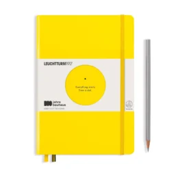 Leuchtturm1917 Notebook Bauhaus Edition [A5 Hardcover] -Stationery Sale Shop web bh medium zitrone