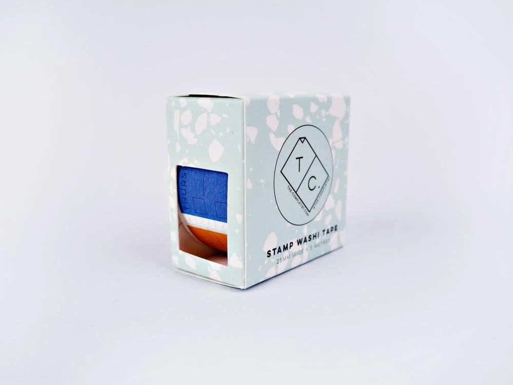 The Completist Primary Days Of The Week To Do Stamp Washi Tape 4 The Completist Primary Days Of The Week To Do Stamp Washi Tape - Image 4