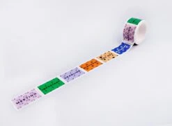 The Completist Work Mix Stamp Washi Tape