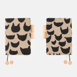 Hobonichi 2024 A5 Planner Cover [Minä Perhonen: Anone-anone Black]