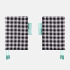 Hobonichi 2024 A5 Planner Cover [Gingham Black]