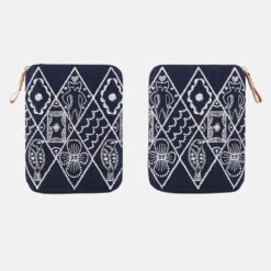 Hobonichi 2024 A6 Zipper Planner Cover [Minä Perhonen: Symphony Navy]