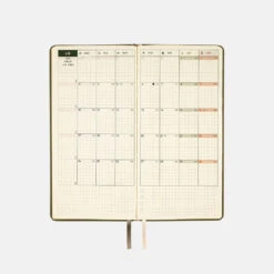 Hobonichi Weeks Japanese Edition April 2024 Start [Leather: Olive Green] -Stationery Sale Shop zoom 03 47