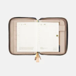 Hobonichi 2024 A6 Zipper Planner Cover [Minä Perhonen: Symphony Navy] -Stationery Sale Shop zoom 04 64267f1f f02c 435f a4d2 1c14999be919