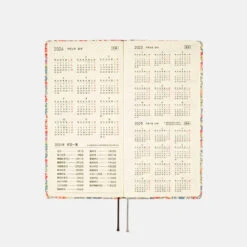 Hobonichi Weeks Japanese Edition April 2024 Start [Liberty Fabrics: Emma And Georgina] -Stationery Sale Shop zoom 05 12