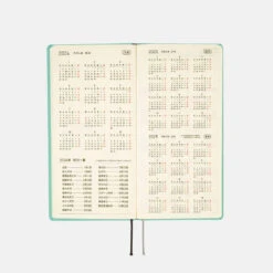 Hobonichi Weeks Japanese Edition April 2024 Start [Paper Series: Pale Blue-Green] -Stationery Sale Shop zoom 05 14