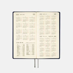 Hobonichi Weeks Japanese Edition April 2024 Start [Colours: Deep Navy] -Stationery Sale Shop zoom 05 21