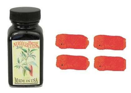 Noodlers Fountain Pen Ink Bottle - Cayenne 1 Noodlers Fountain Pen Ink Bottle - Cayenne