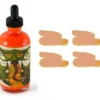 Noodlers Fountain Pen Ink Bottle - 4.5 Oz Dragon Series Orange Highlighter
